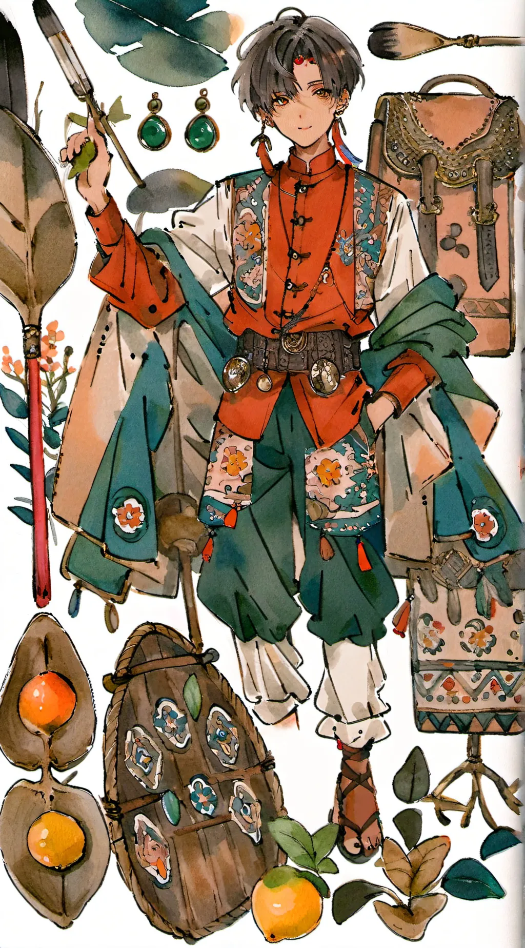 ai character: kim theang background