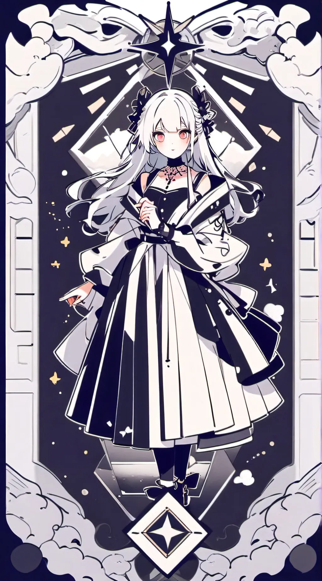 ai character: radioapple background