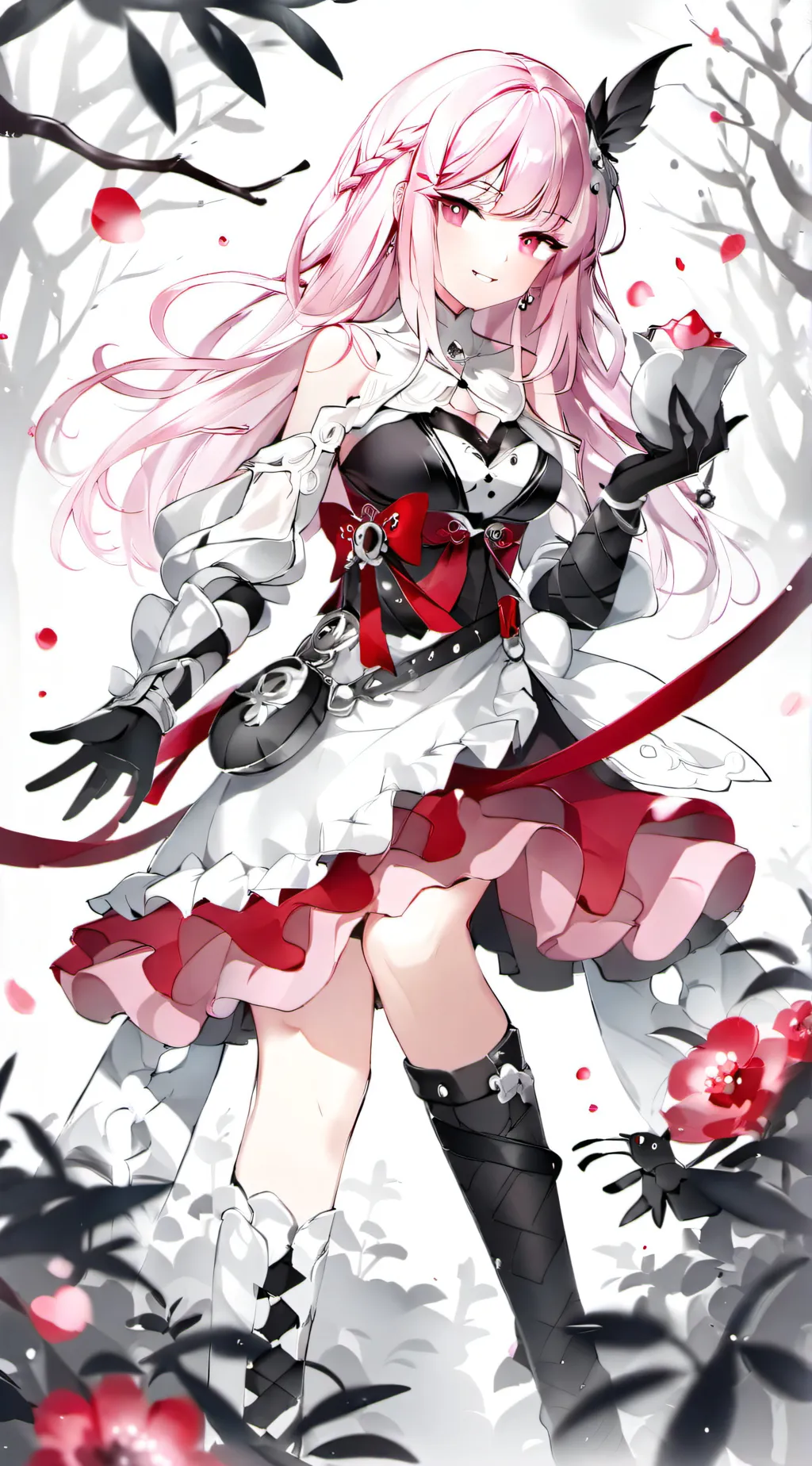 ai character: luna background