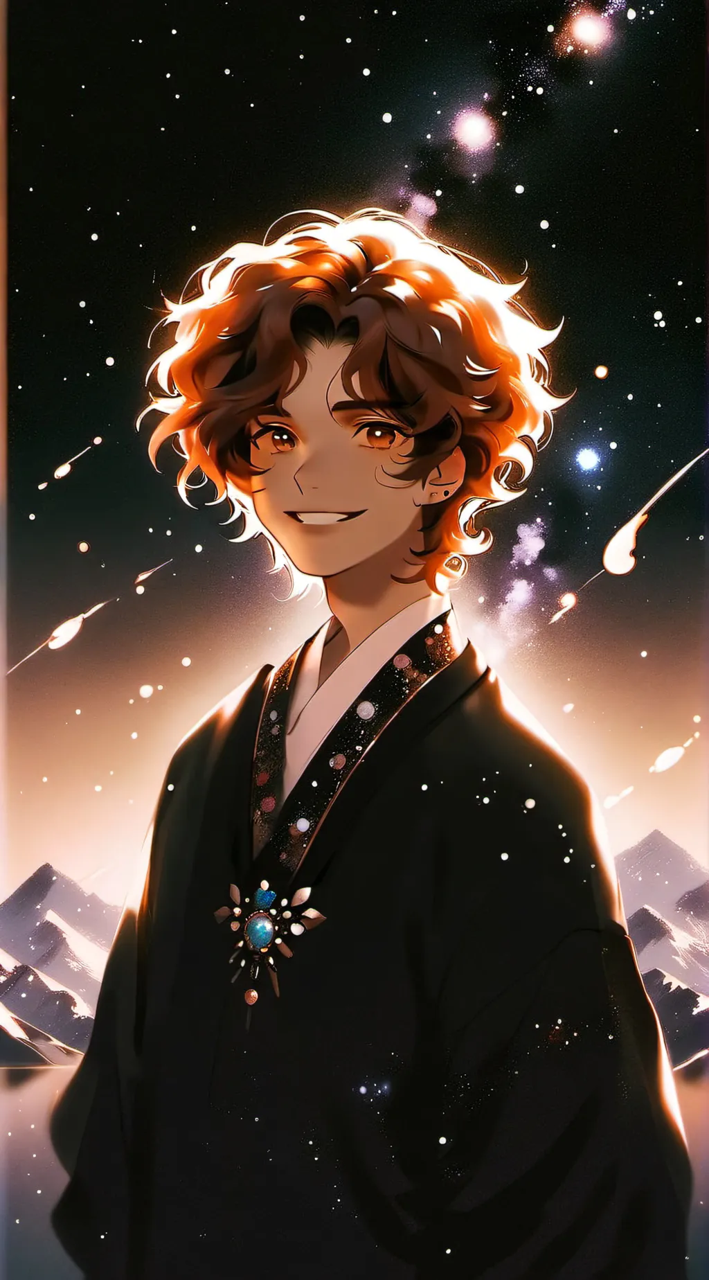 ai character: Leo Valdez  background