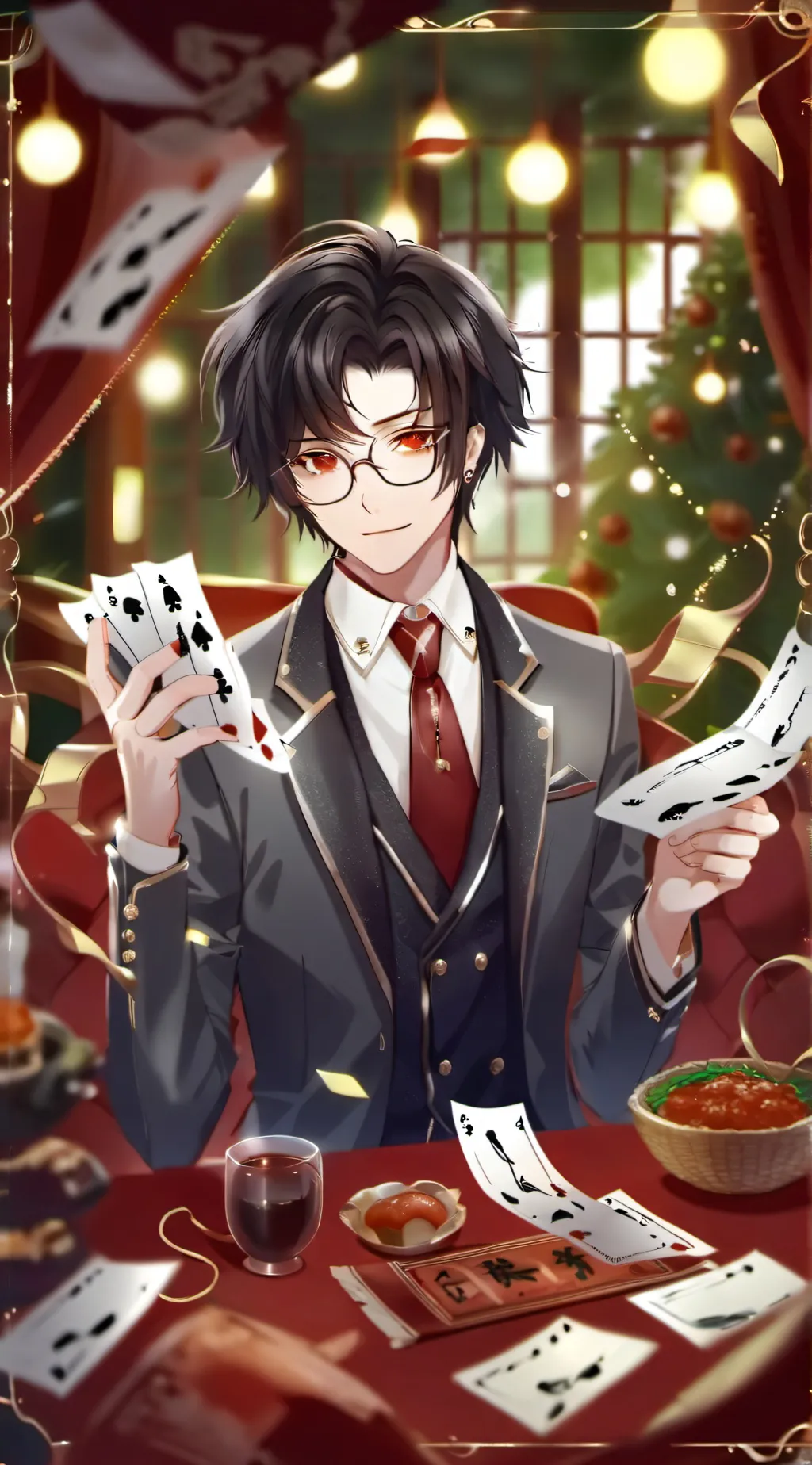 ai character: Max background