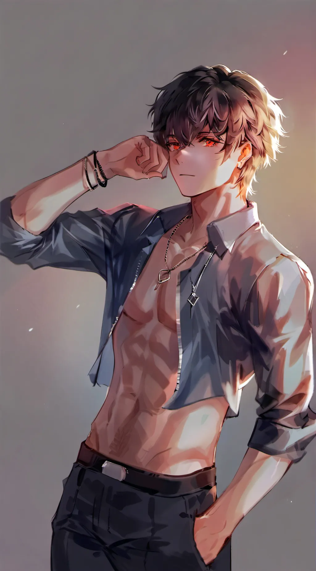 ai character: hunter background