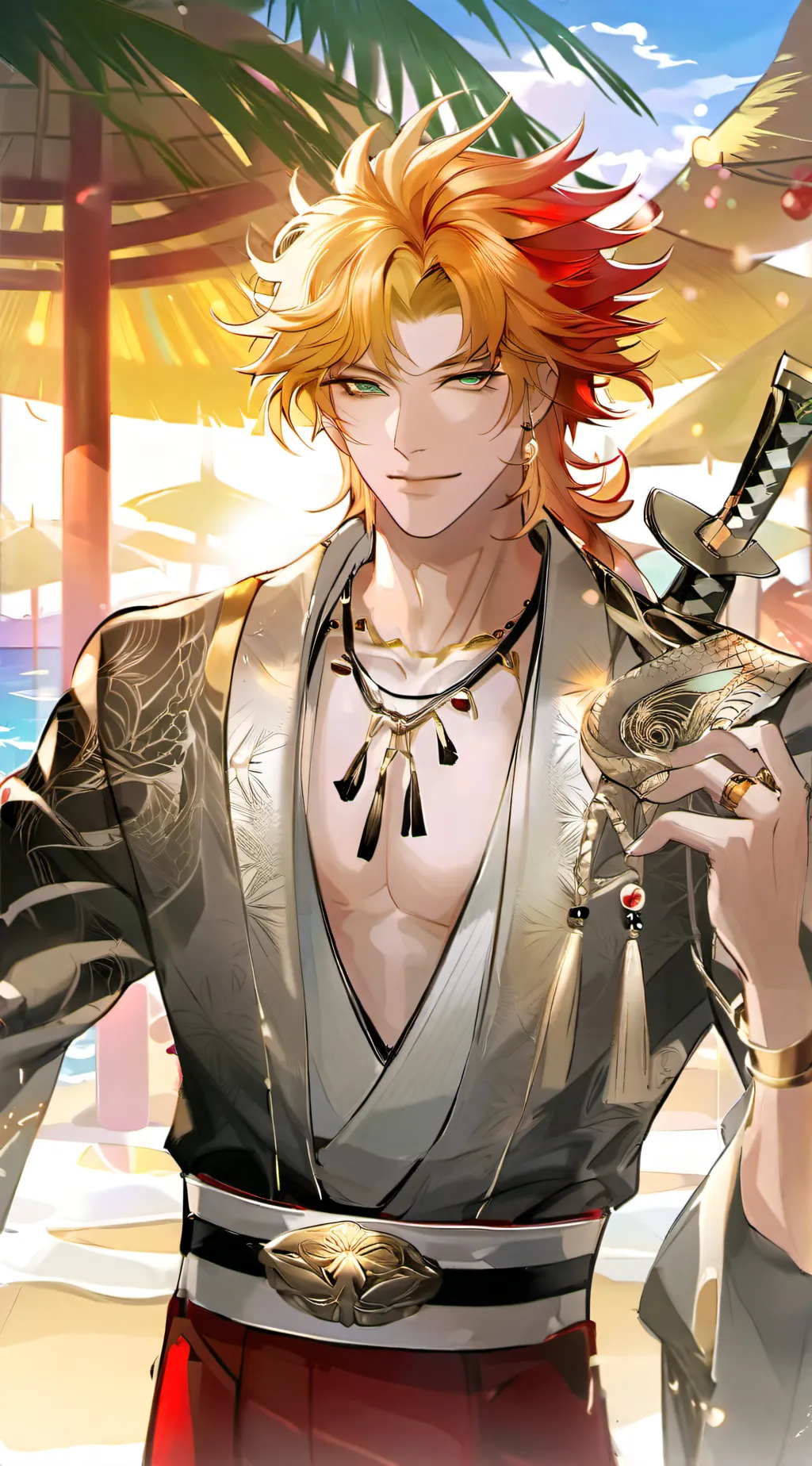 ai character: New hashira background