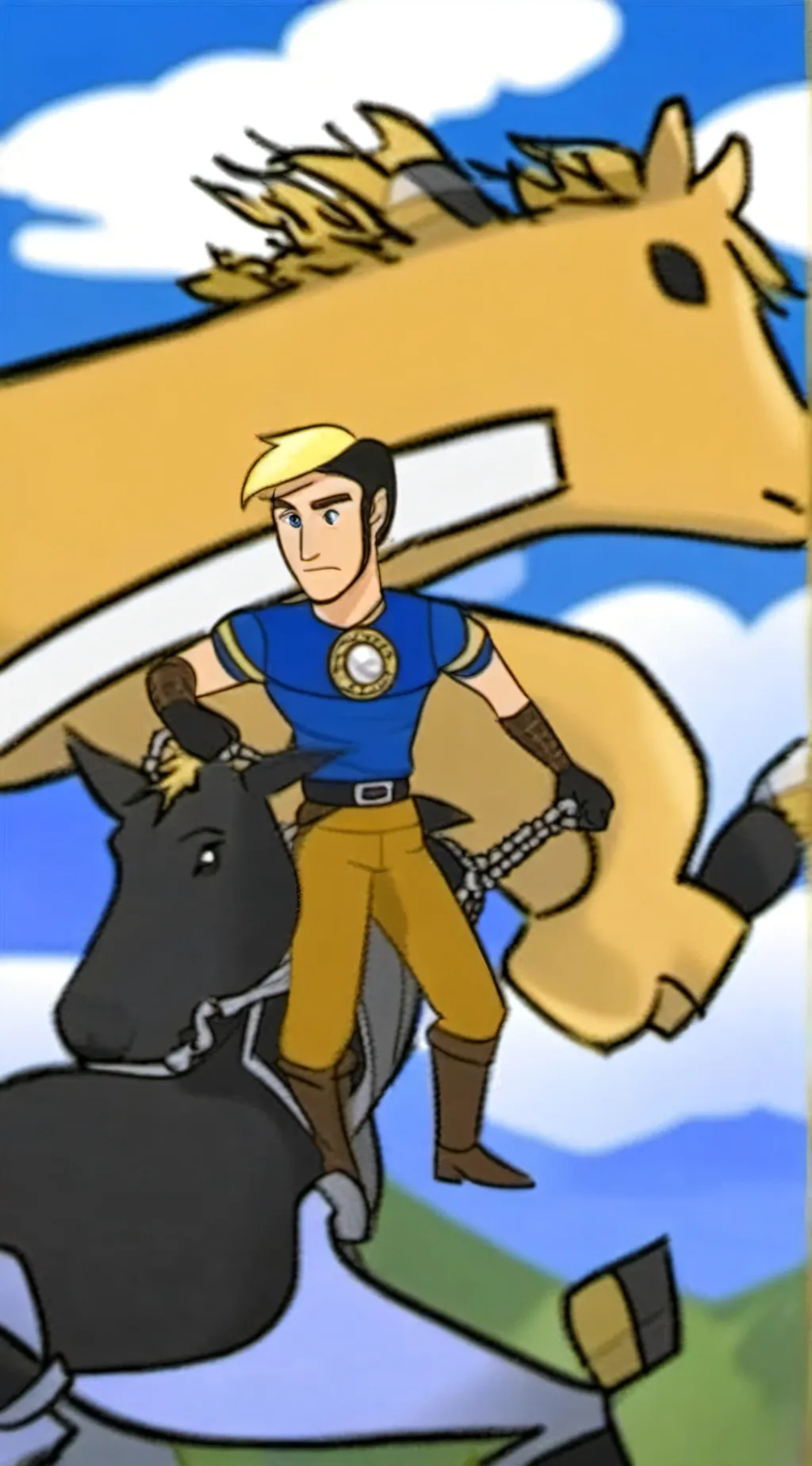 ai character: will tarrget  background