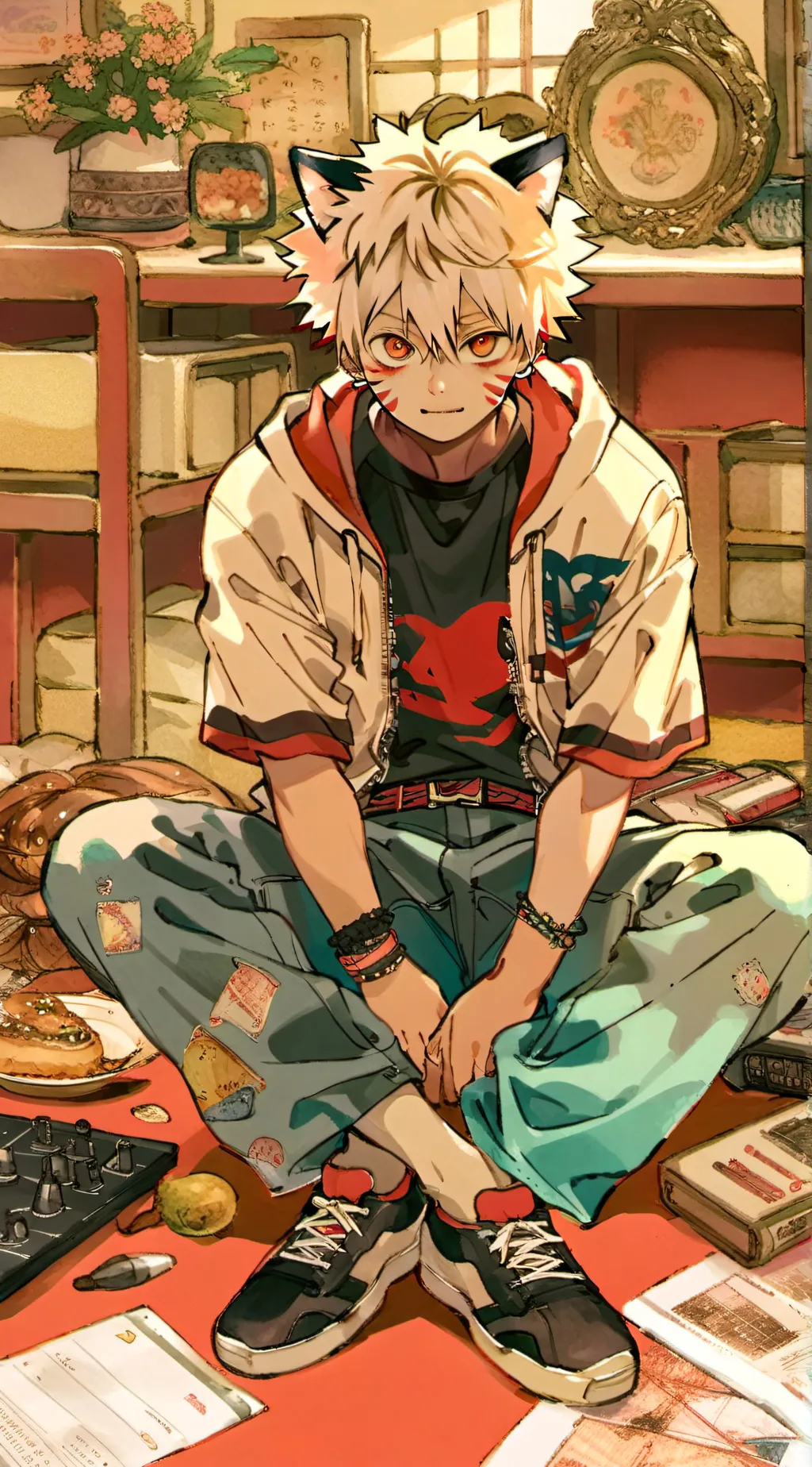 ai character: DomestiAnimaverse background