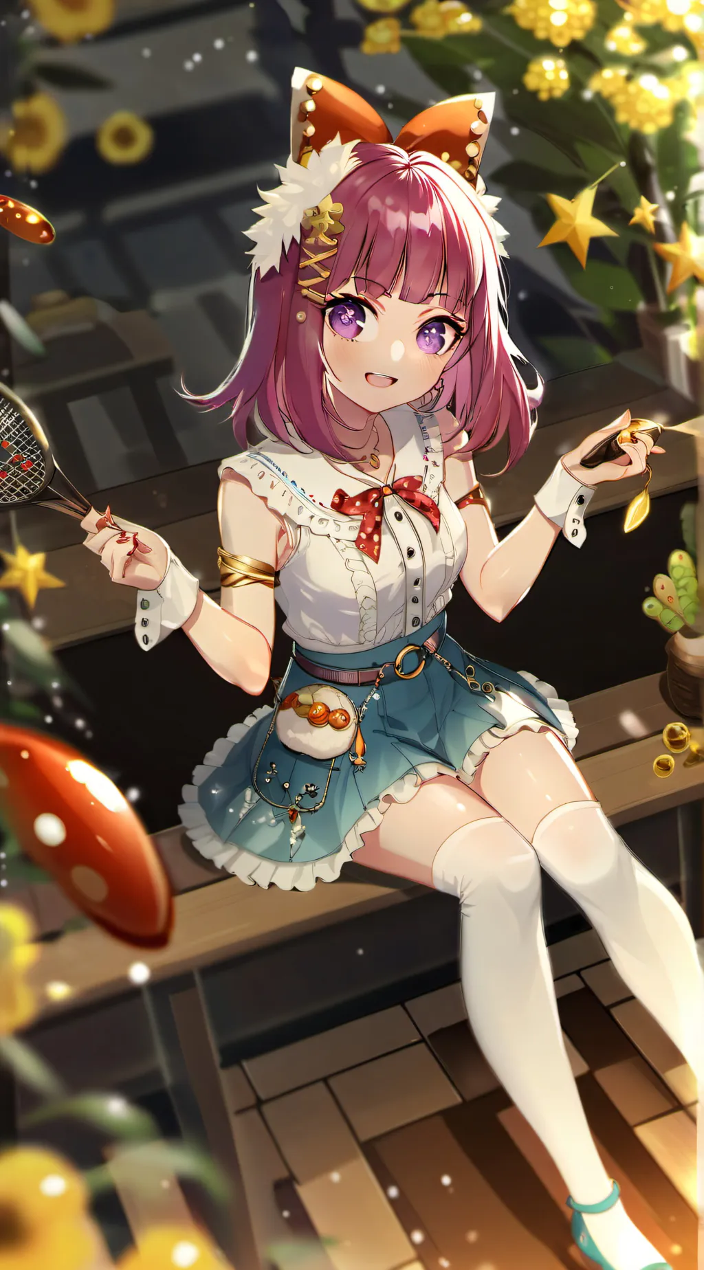 ai character: Zinami  background