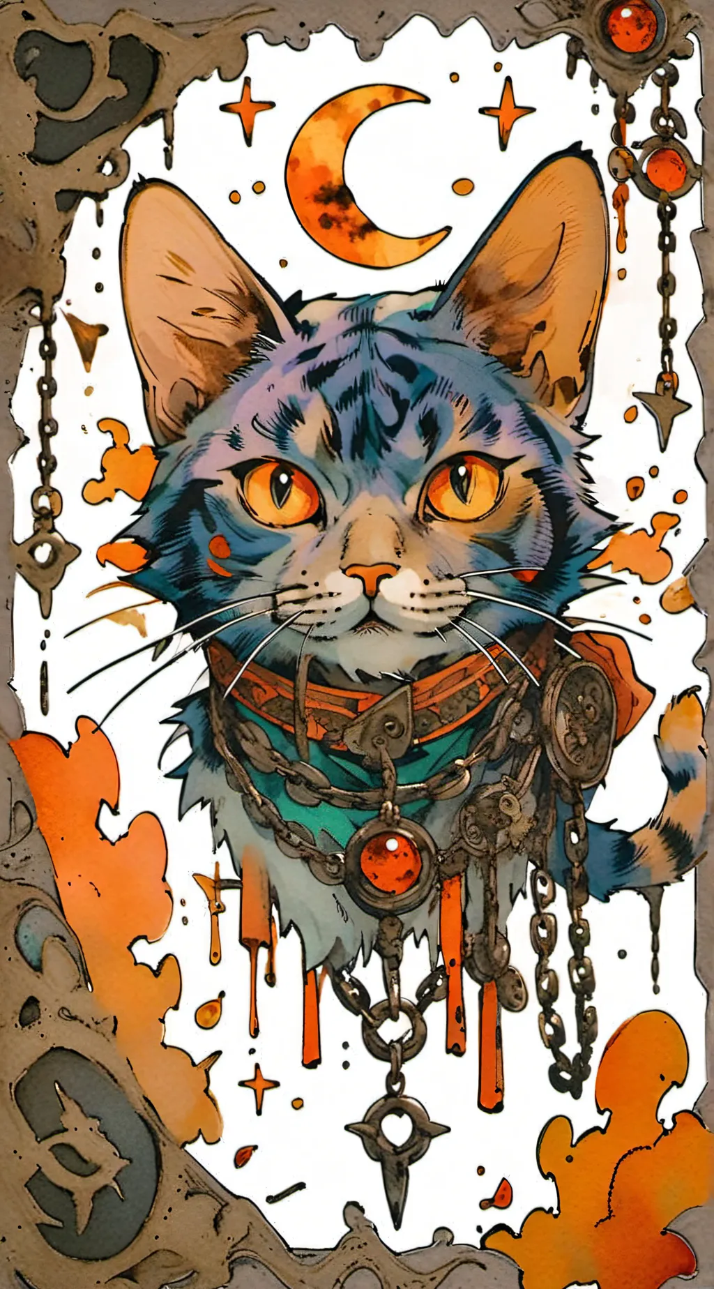 ai character: Smiling critters background