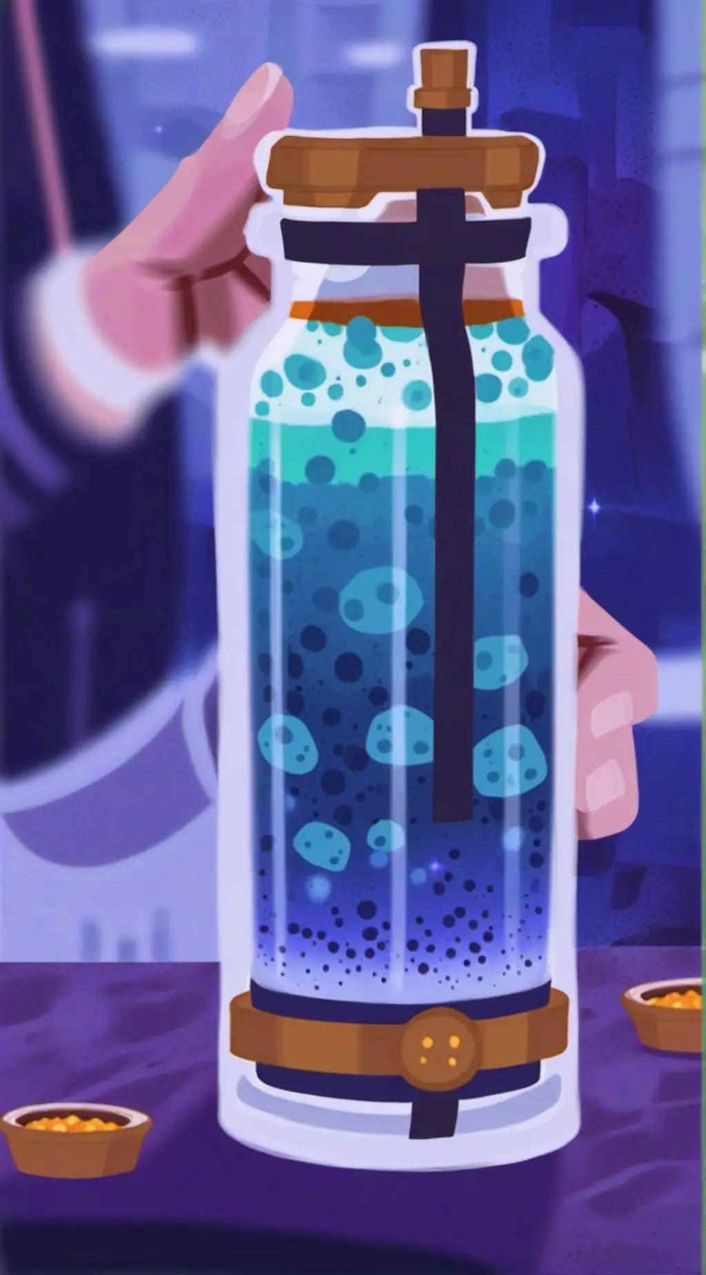 ai character: Potion  background