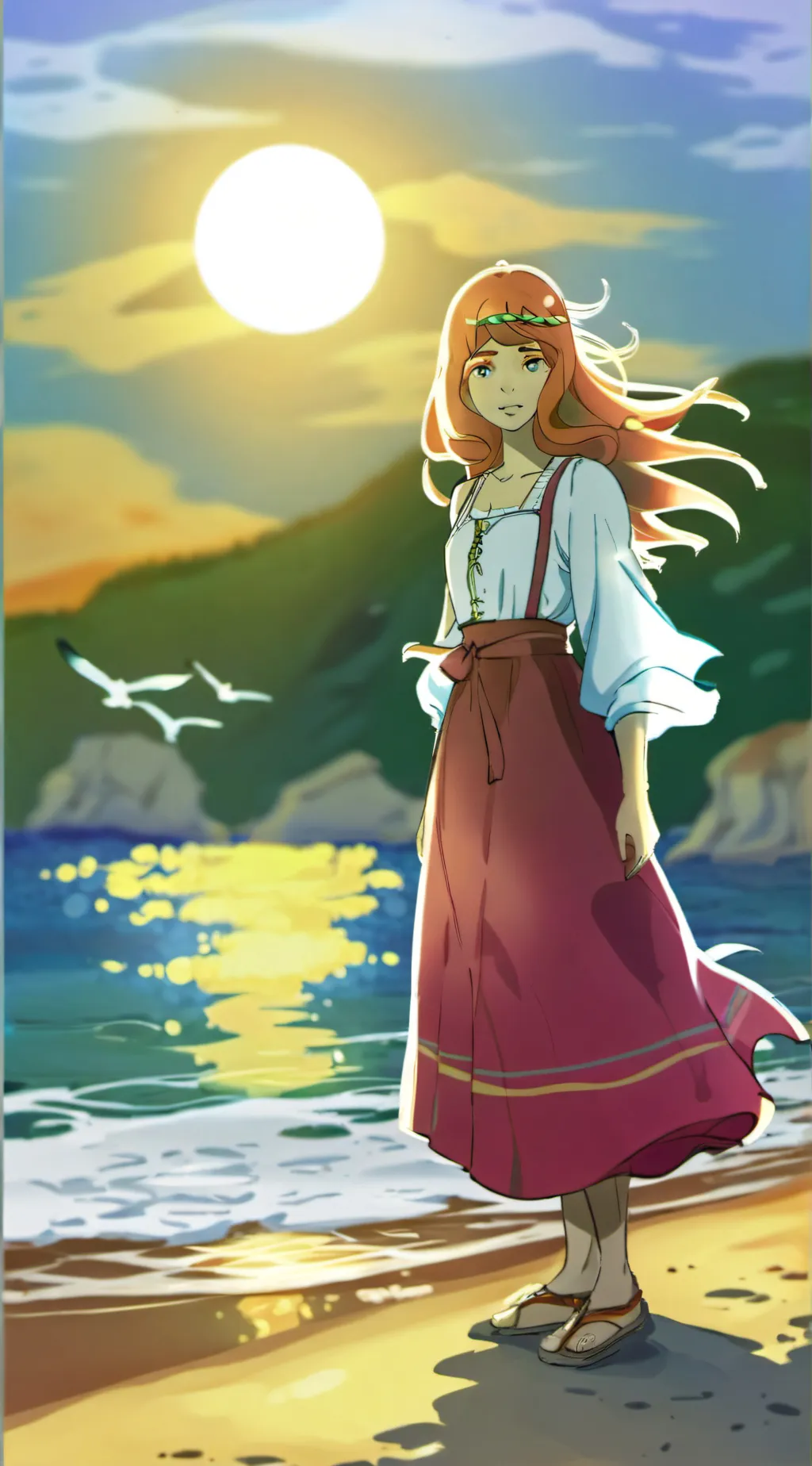 ai character: Daphne Blake background