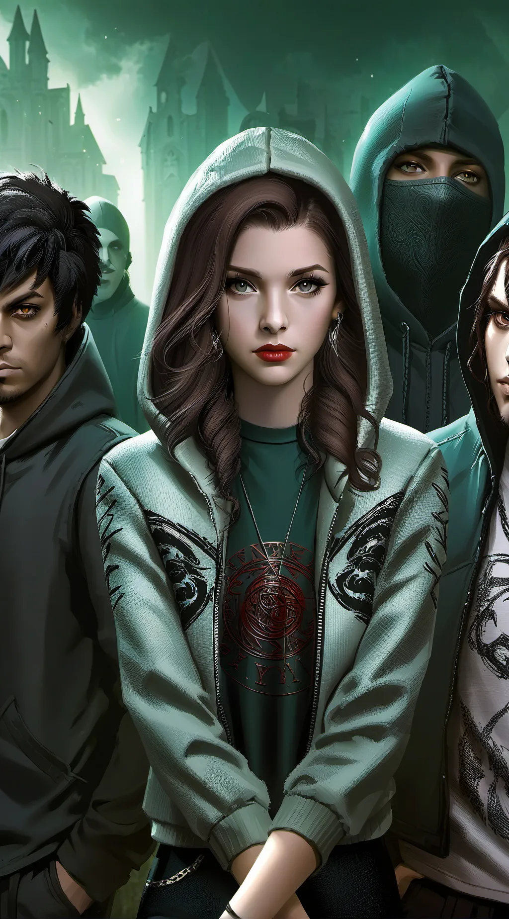 ai character: harassed v2 background