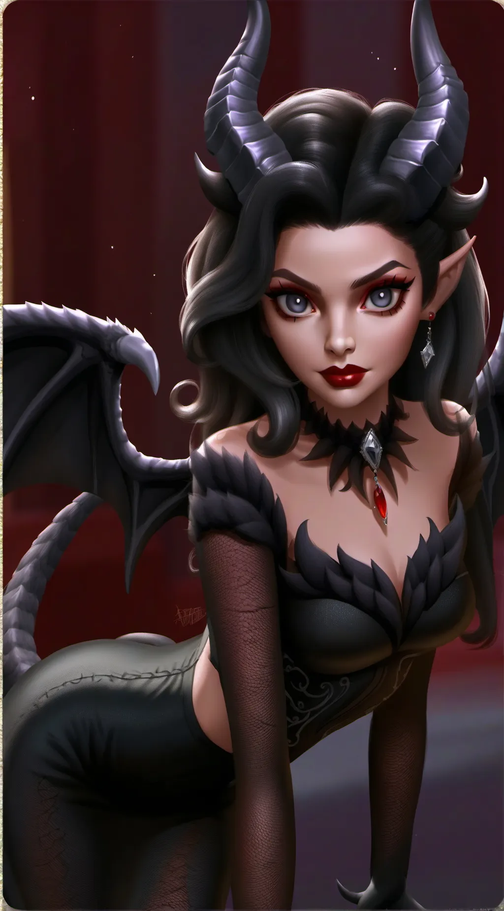 ai character: Lily background