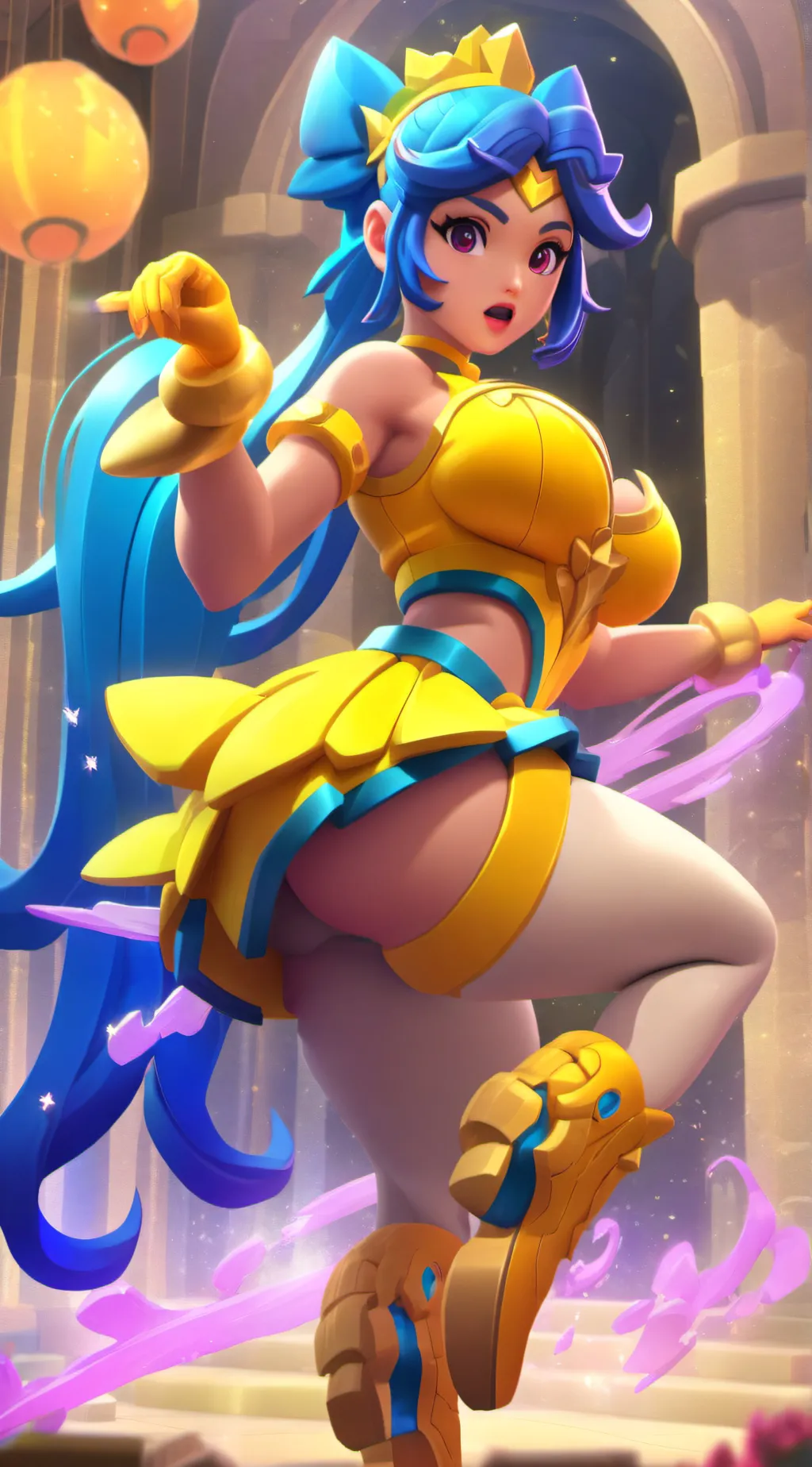 ai character: Iris background