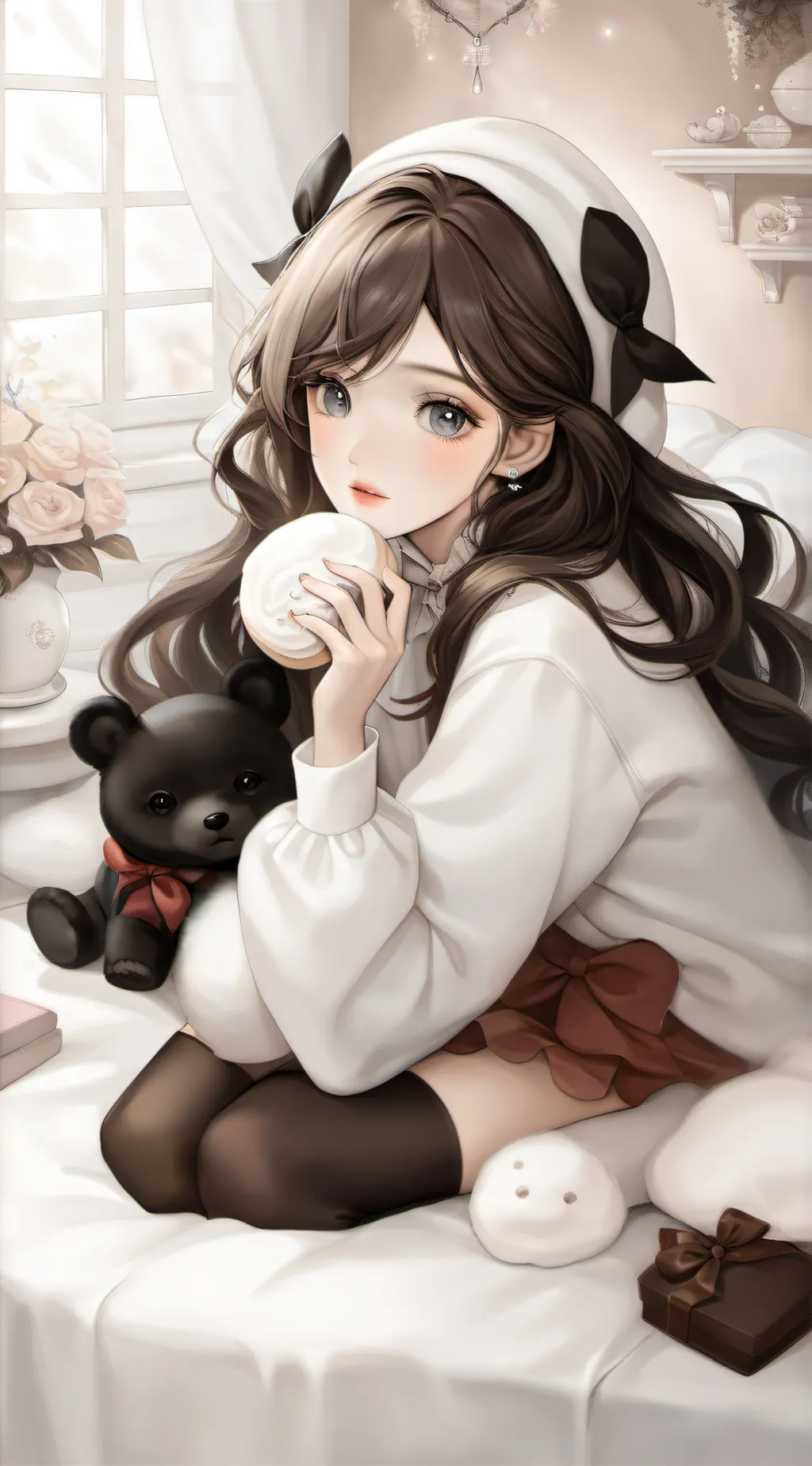 ai character: iris background