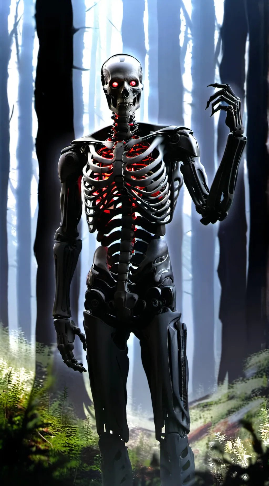 ai character: protatype  background