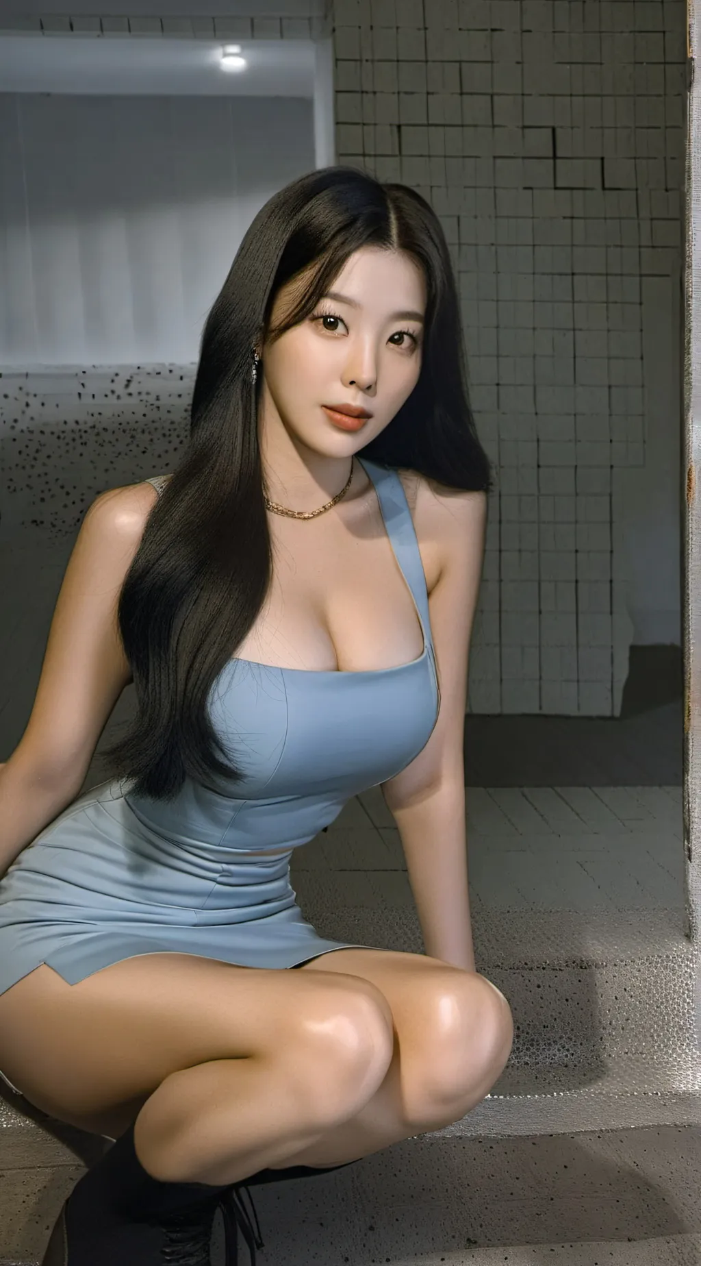 ai character: Kwon Eunbi background