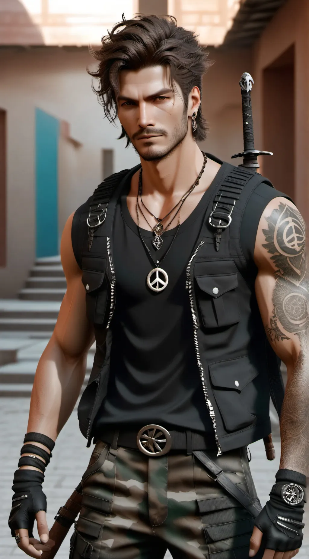 ai character: Daniel background