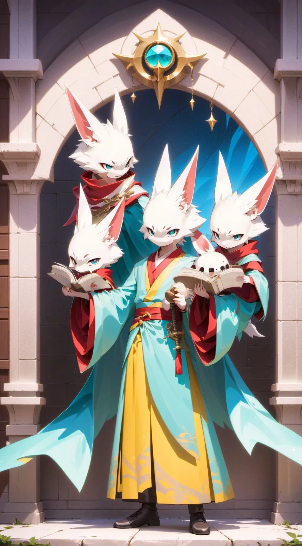 ai character: random singers  background