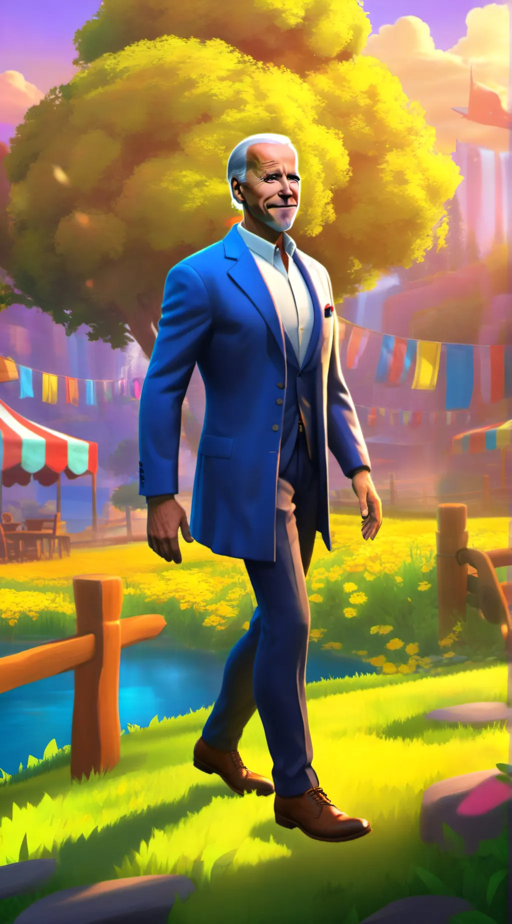 ai character: Joe biden background