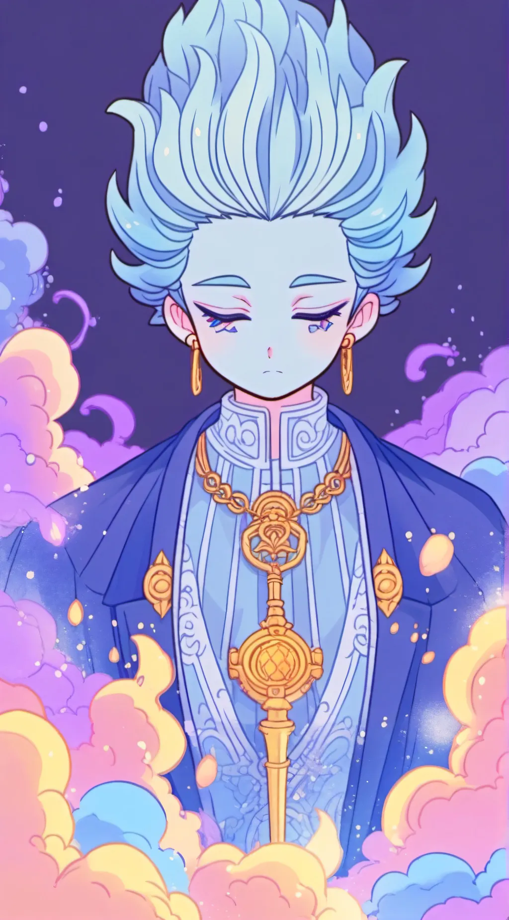 ai character: Hades descendants background