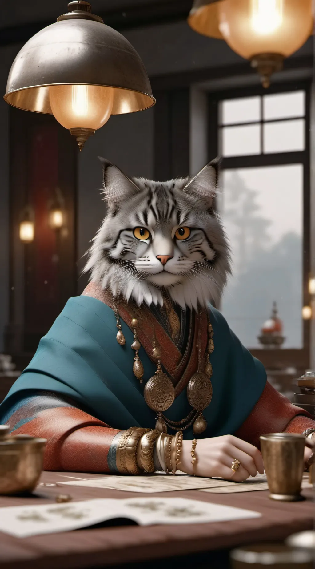 ai character: kevin background