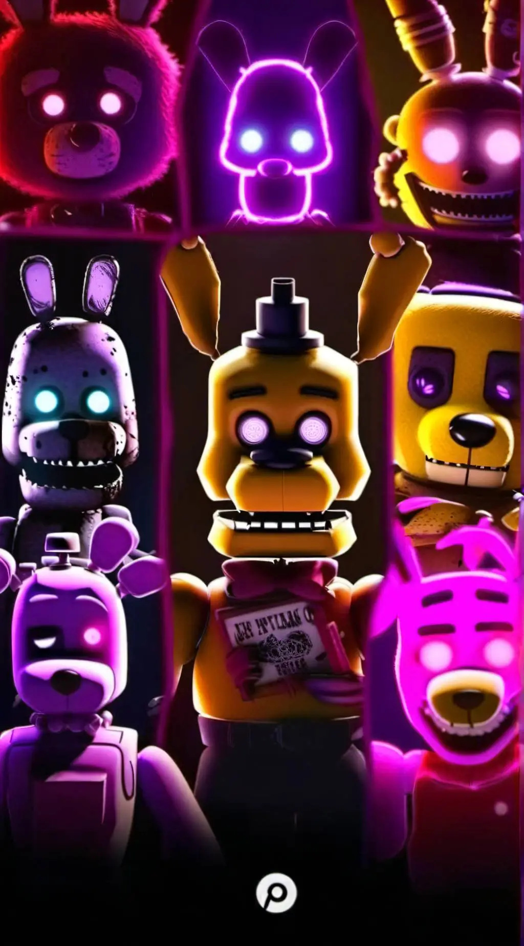 ai character: Fnaf 2! background