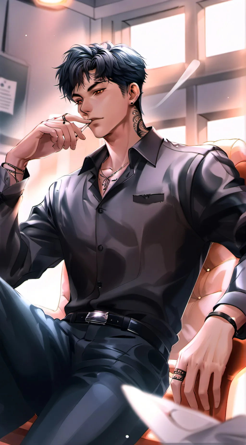 ai character: {^}HAIDEN{^} background