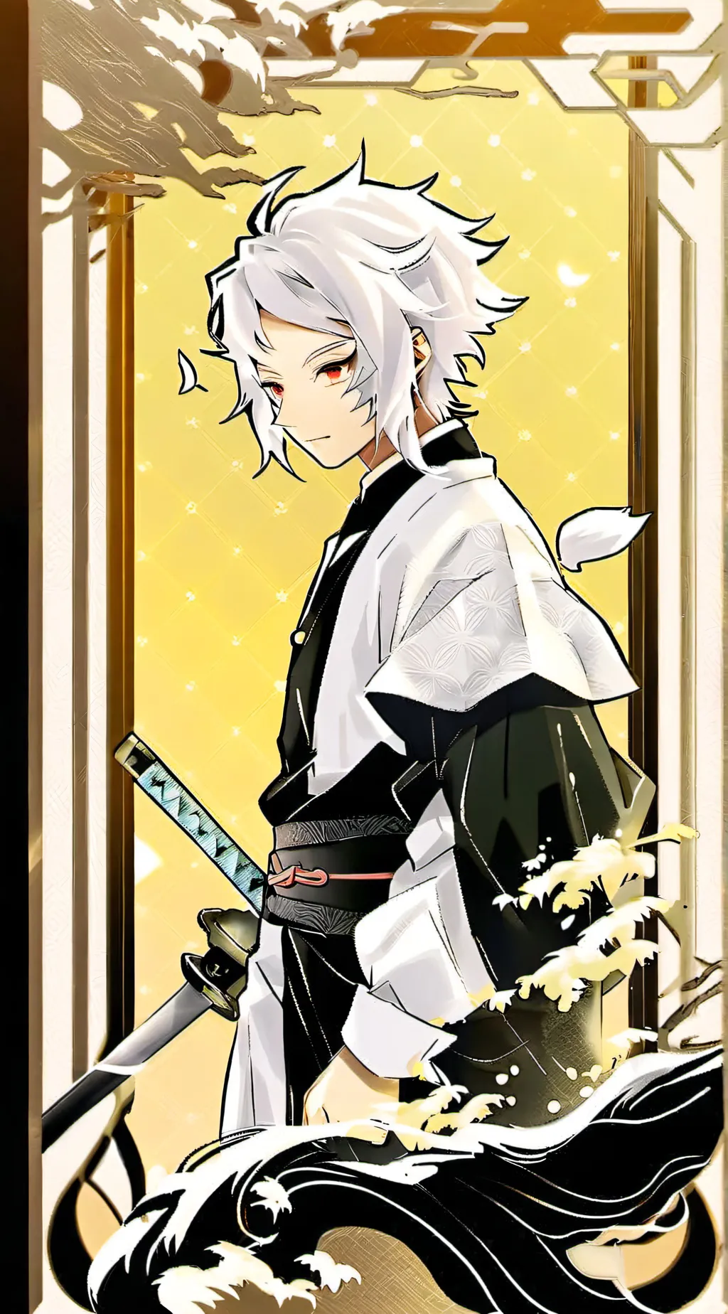 ai character: Samei  background