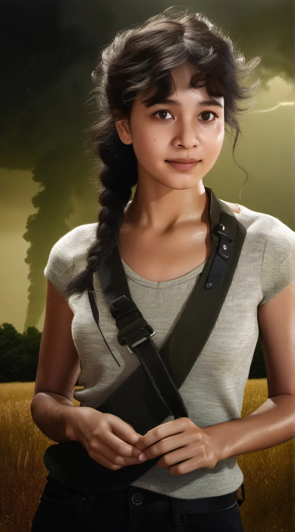 ai character: MHA TORNADO 🌪️  background