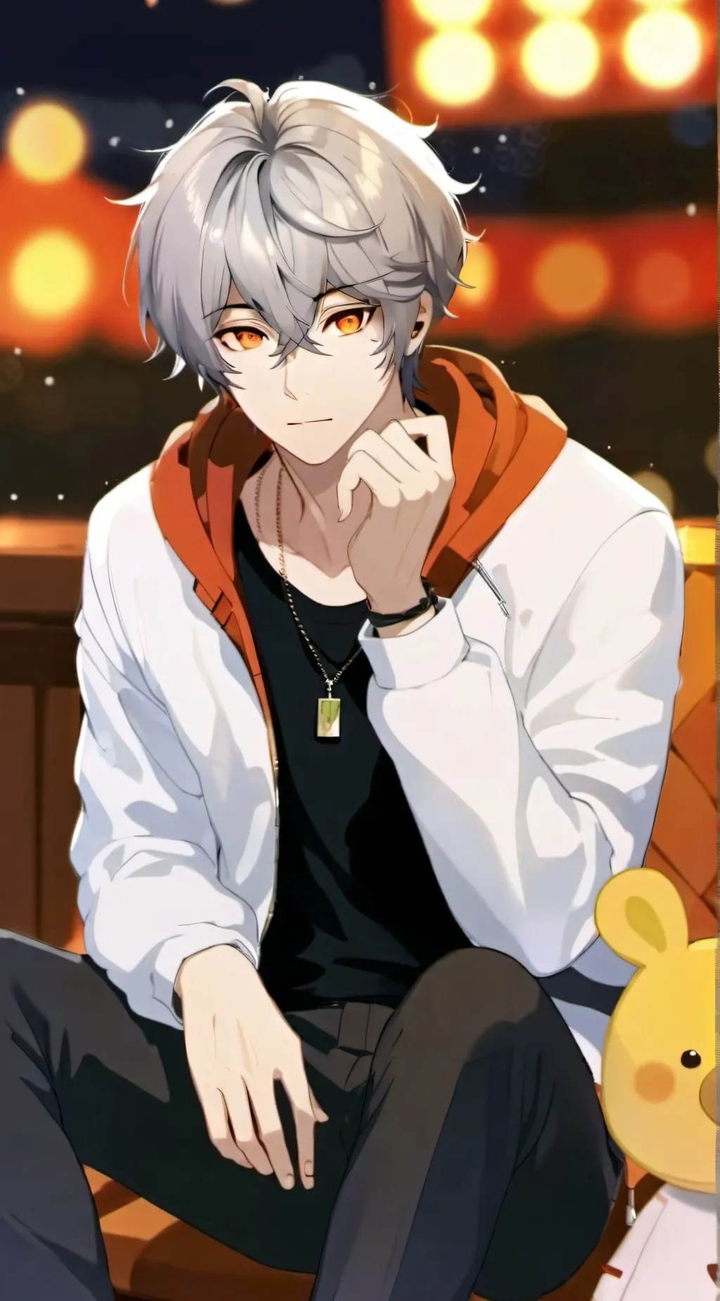 ai character: ®®Ryan©© background