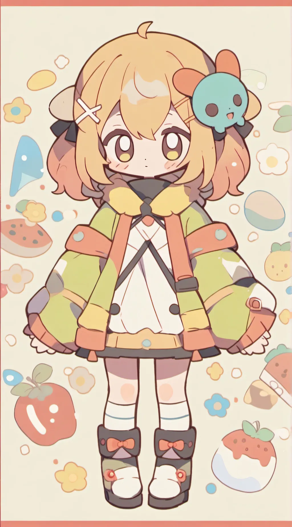 ai character: Sheriff Labrador 4 background