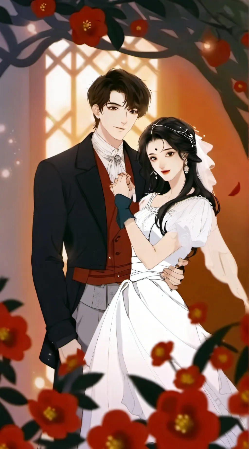 ai character: Carlos and mina background