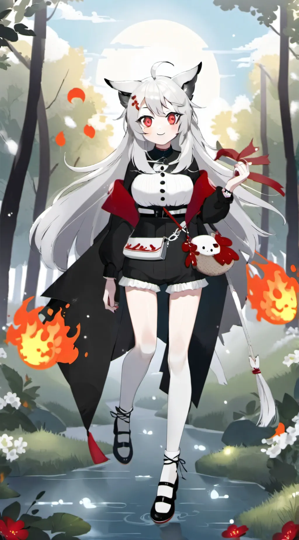 ai character: the fire family  background