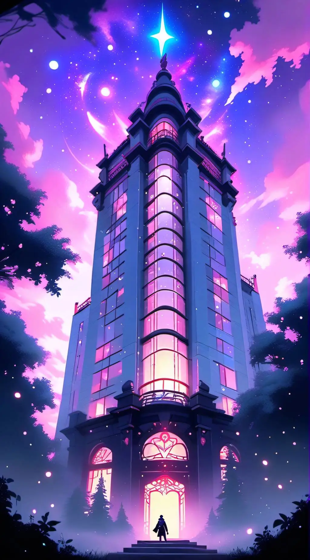 ai character: Sick Alastor background