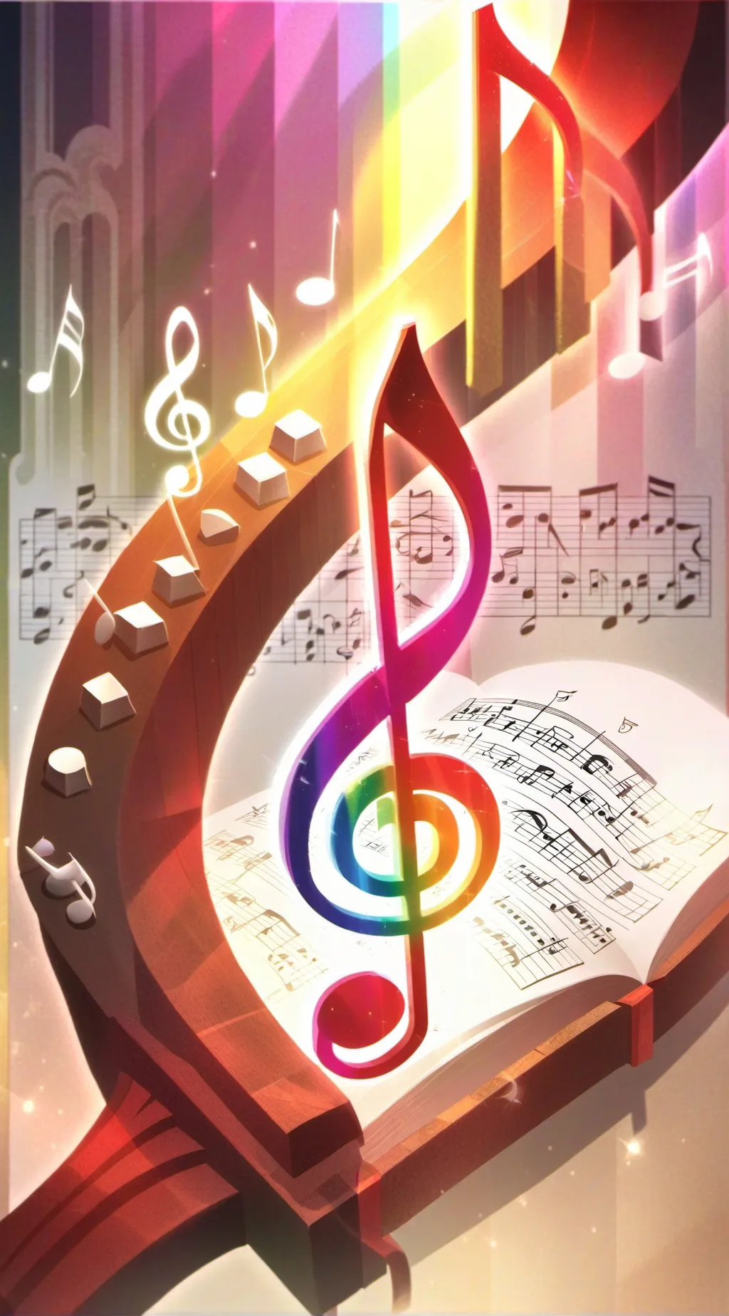 ai character: music man background