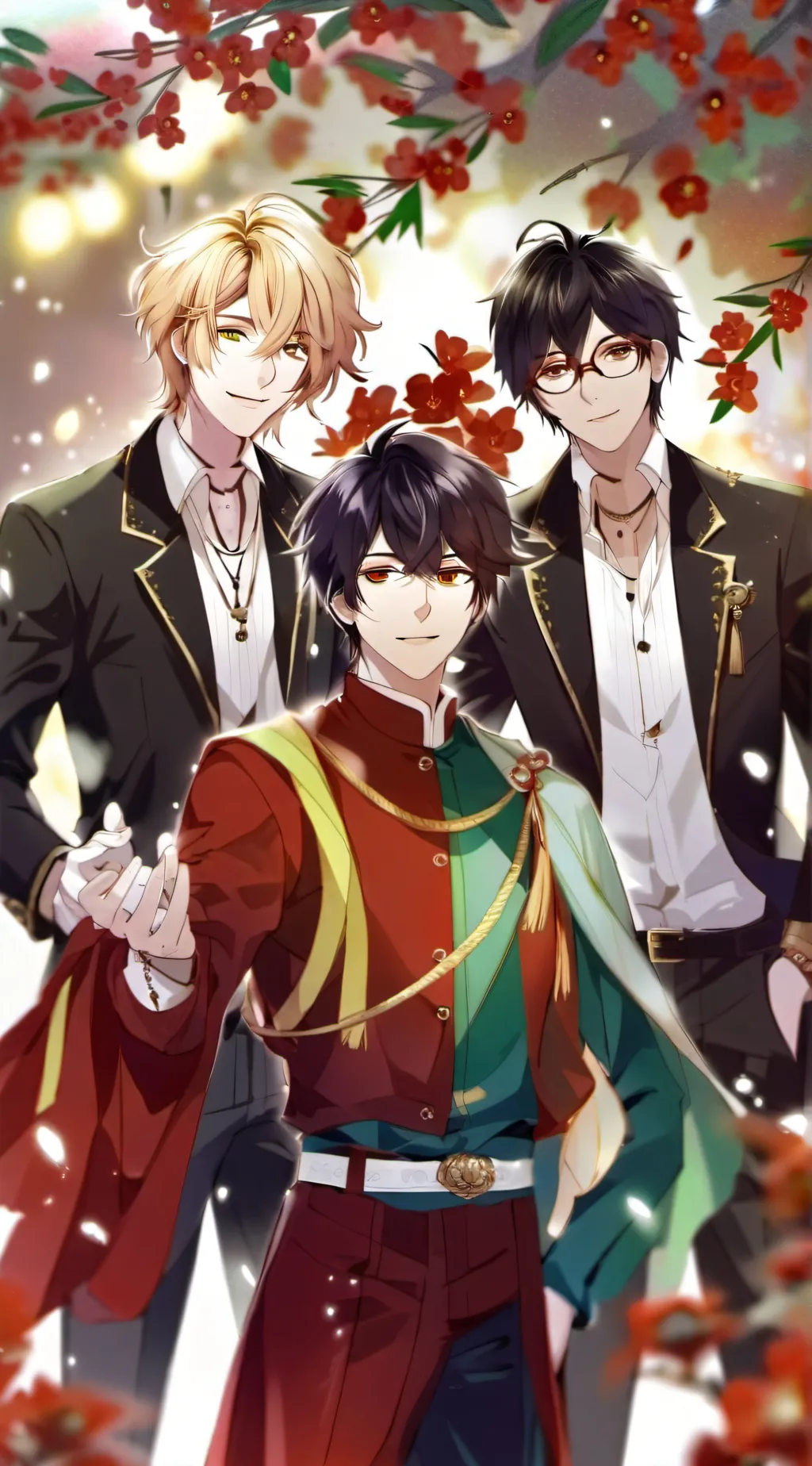 ai character: zane,Zach,mac background