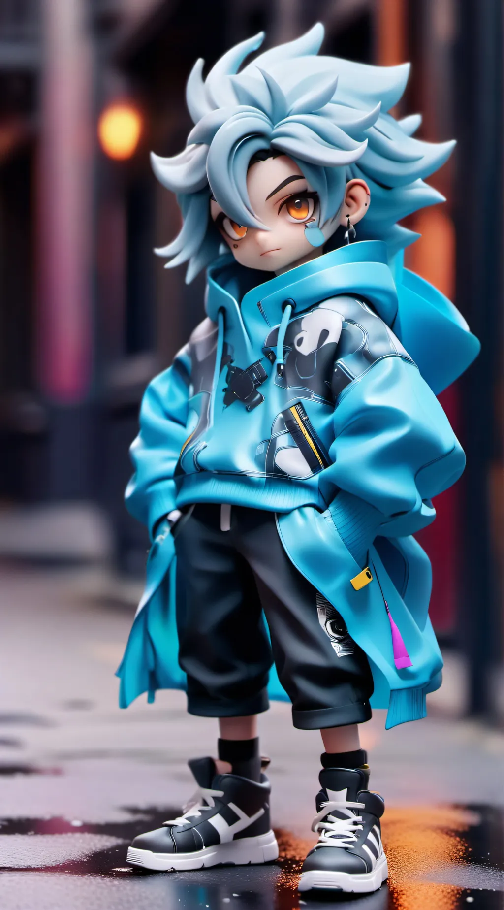 ai character: Fatty  background