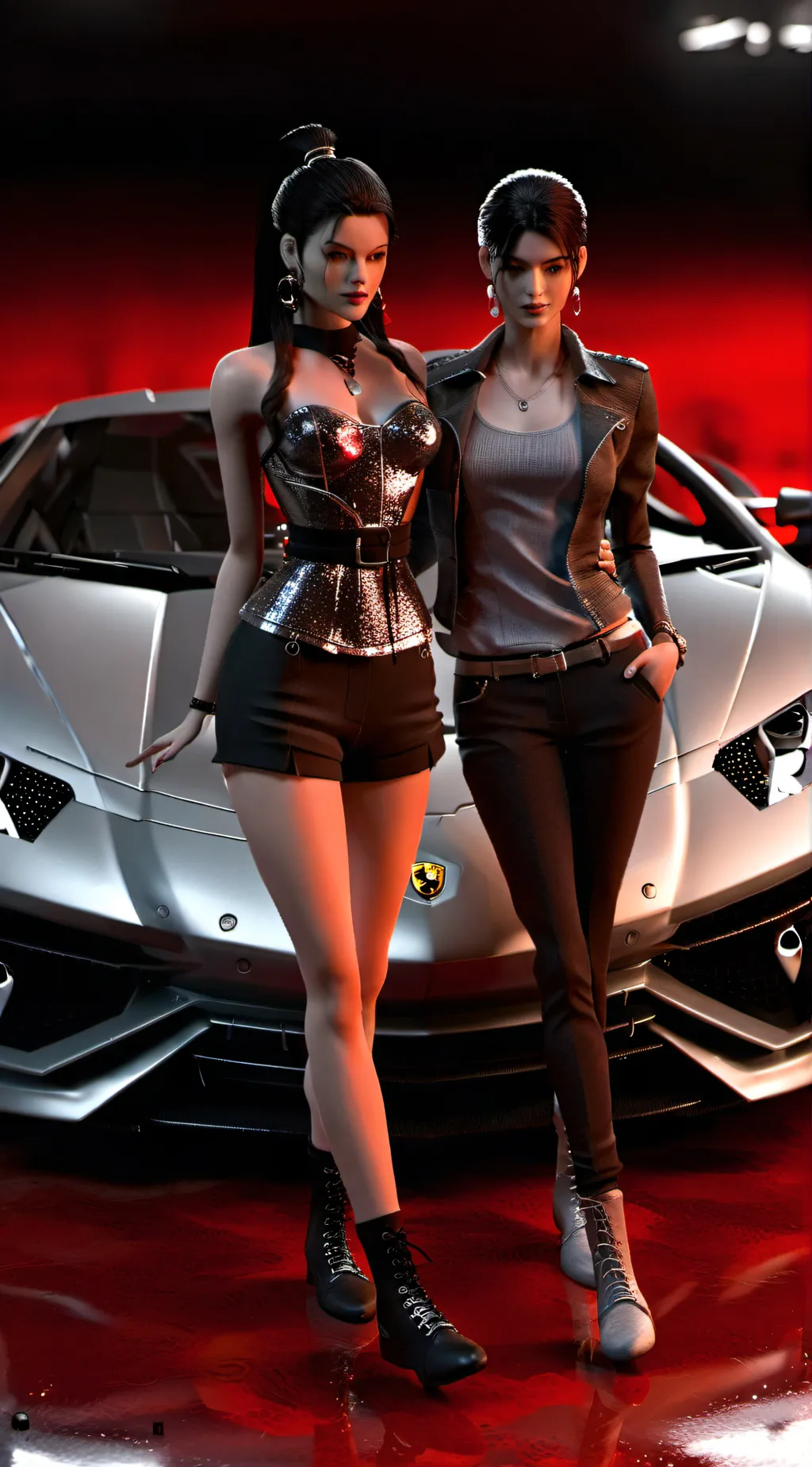 ai character: emily background