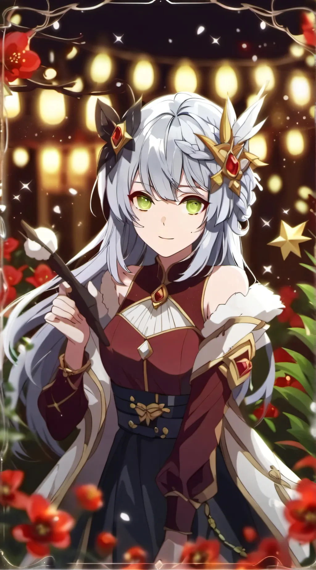 ai character: Serena background