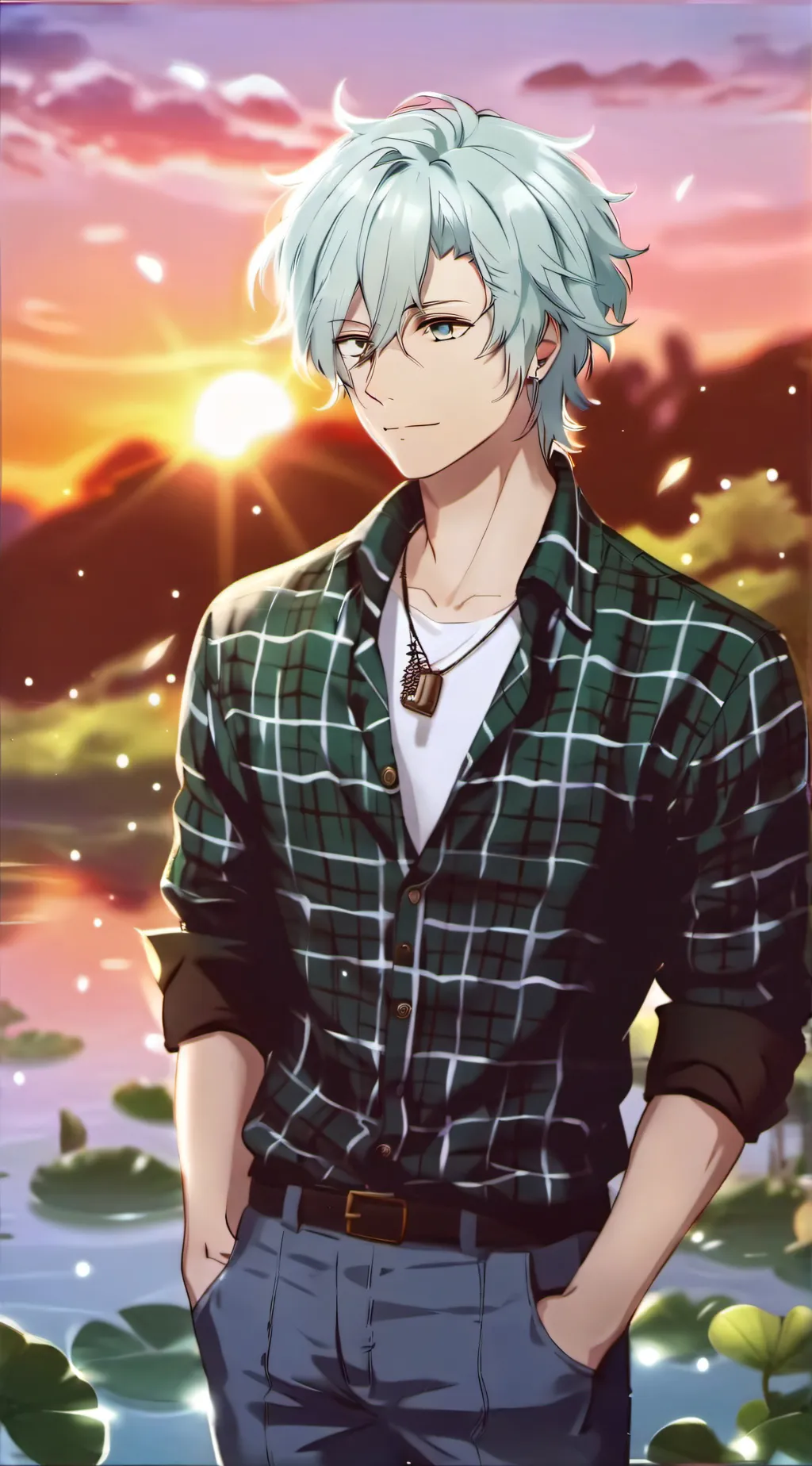 ai character: Oliver background