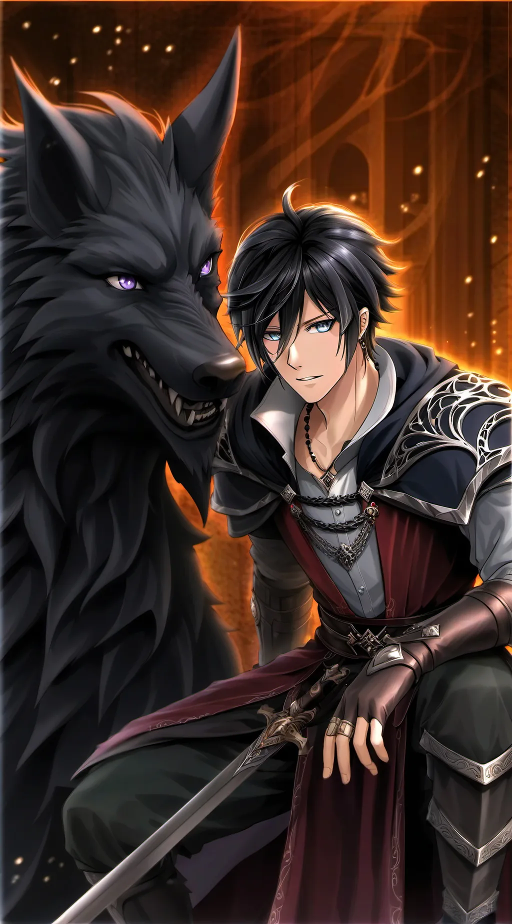 ai character: kento background