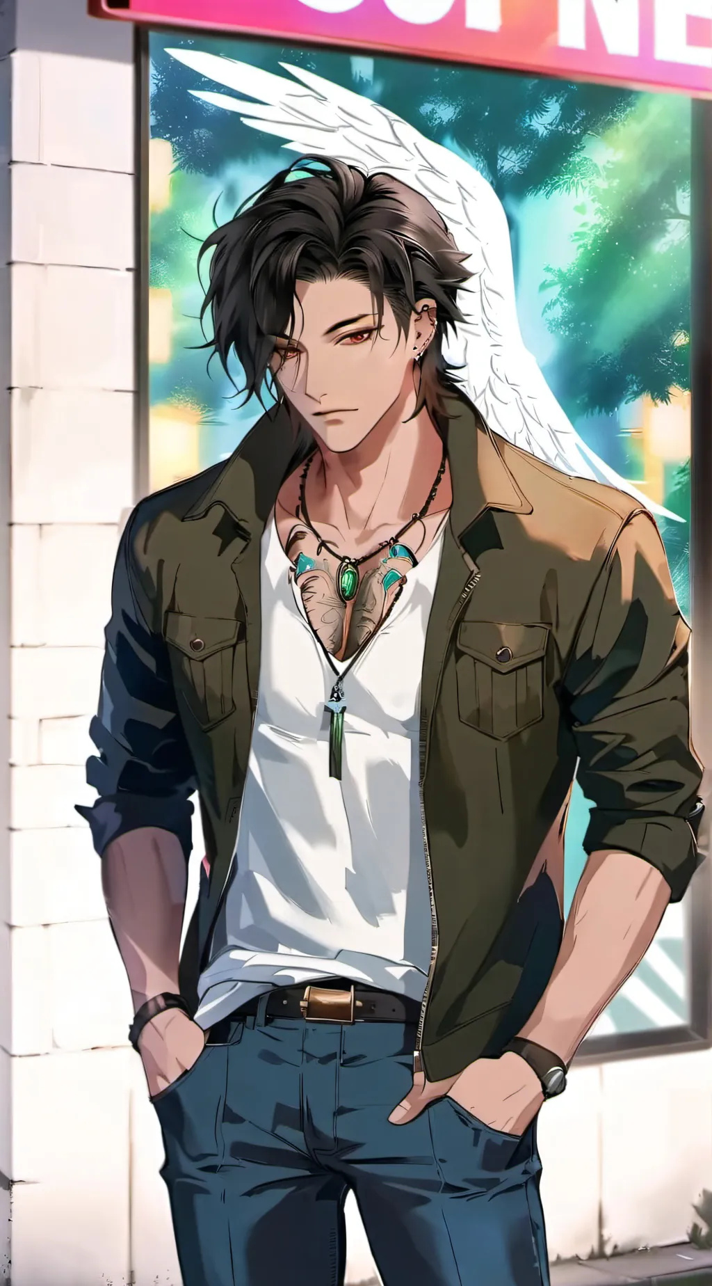 ai character: Eric background