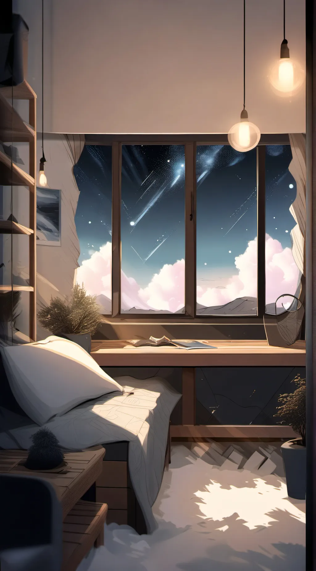 ai character: Creepy questions background