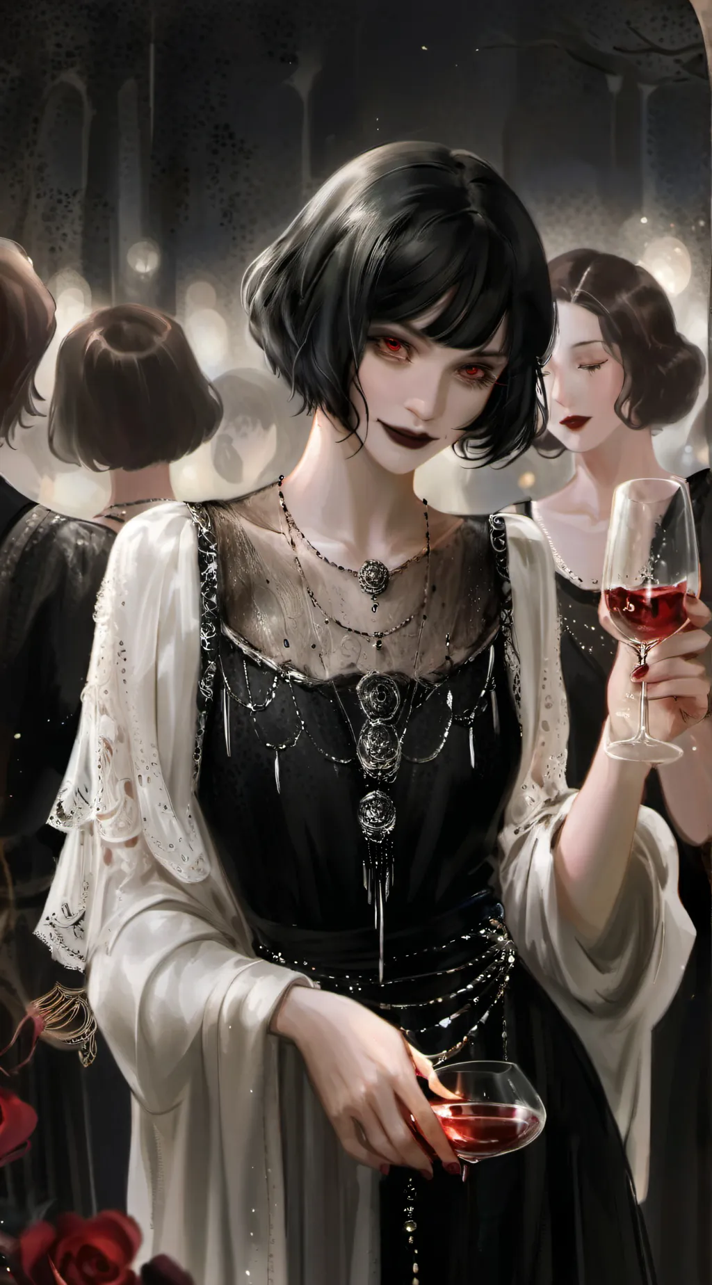 ai character: Lulu Planchette background