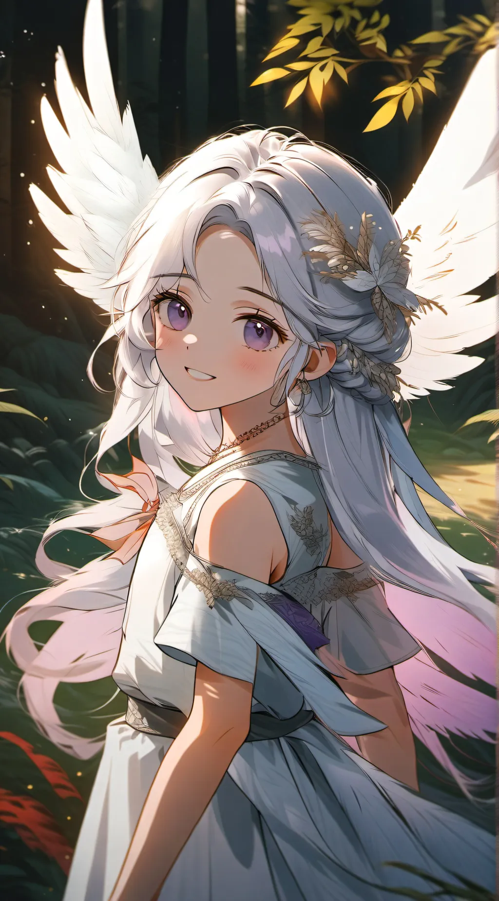 ai character: Lily background