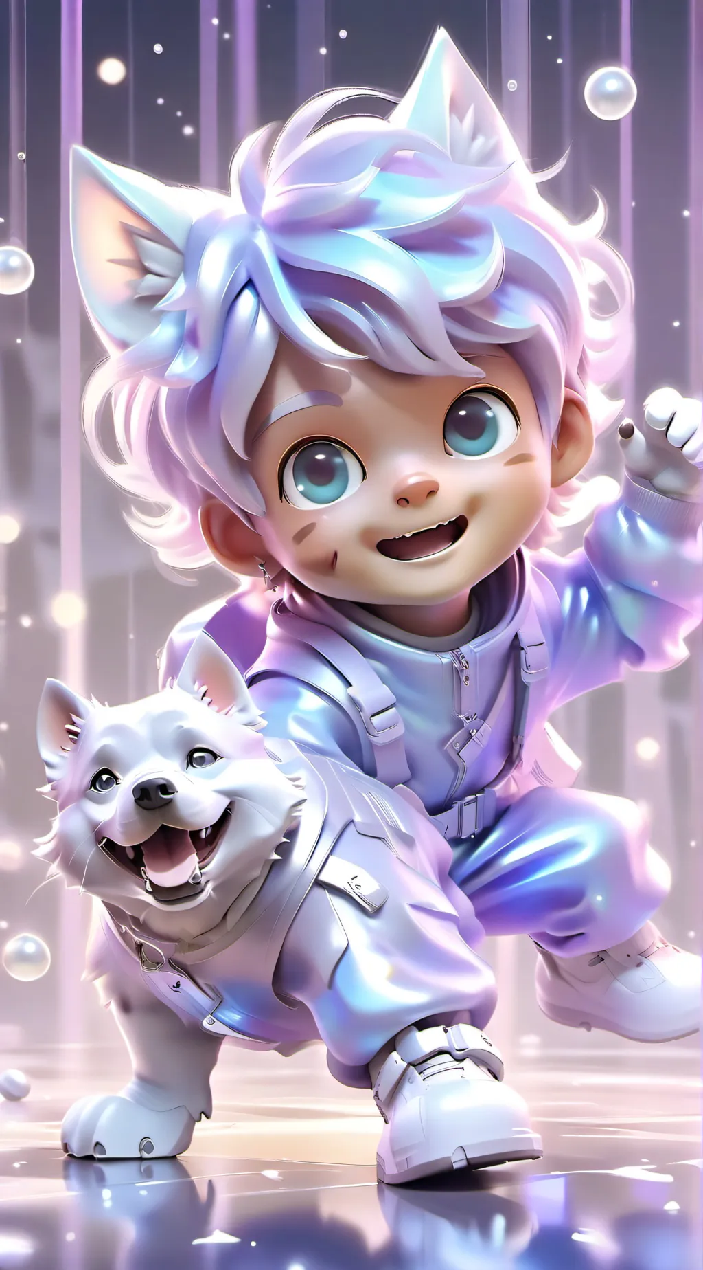 ai character: Dino background