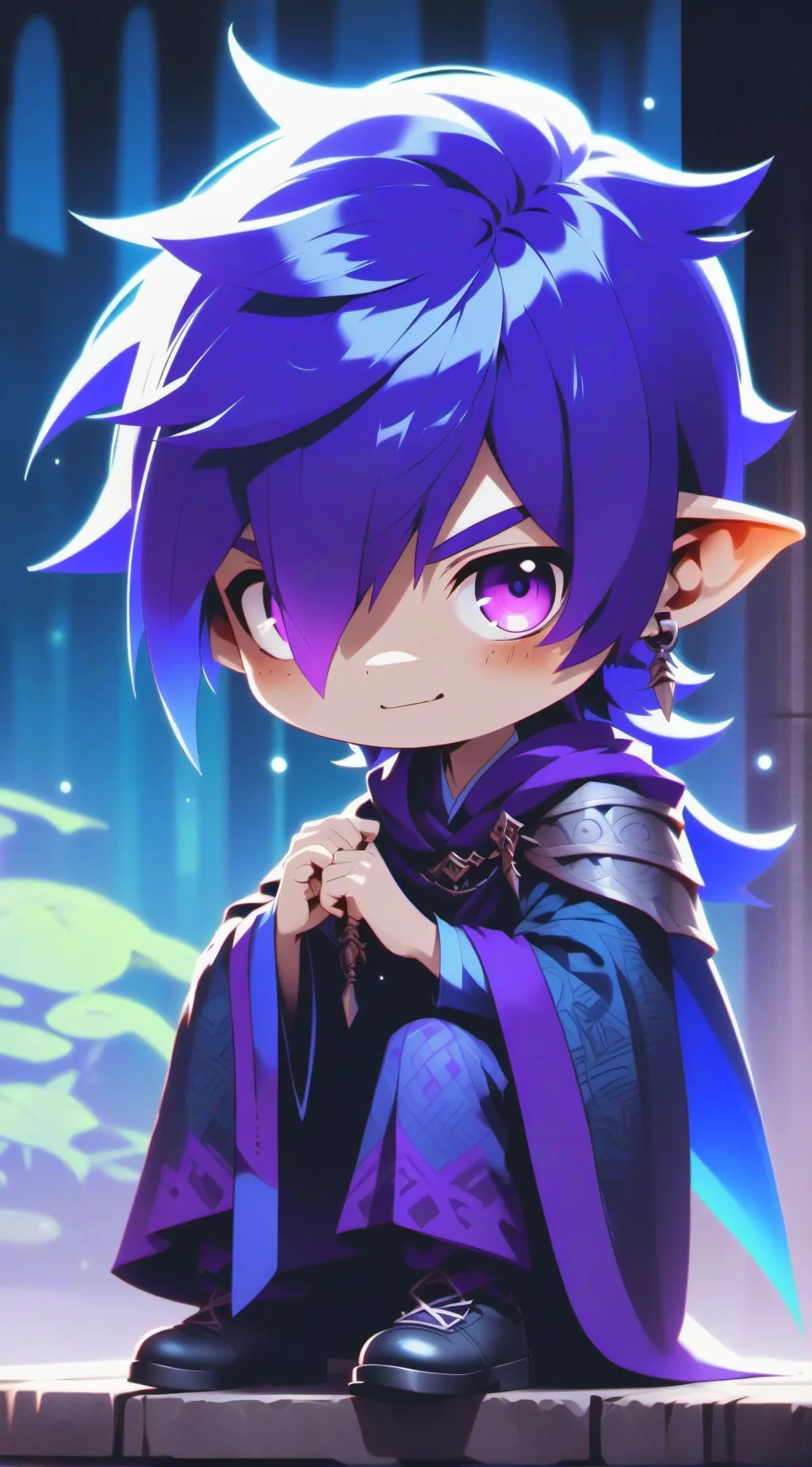 ai character: Chip background