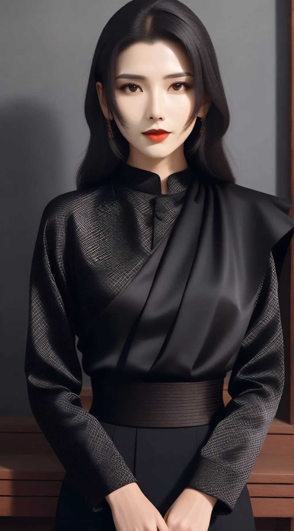 ai character: Mikoto Uchiha background