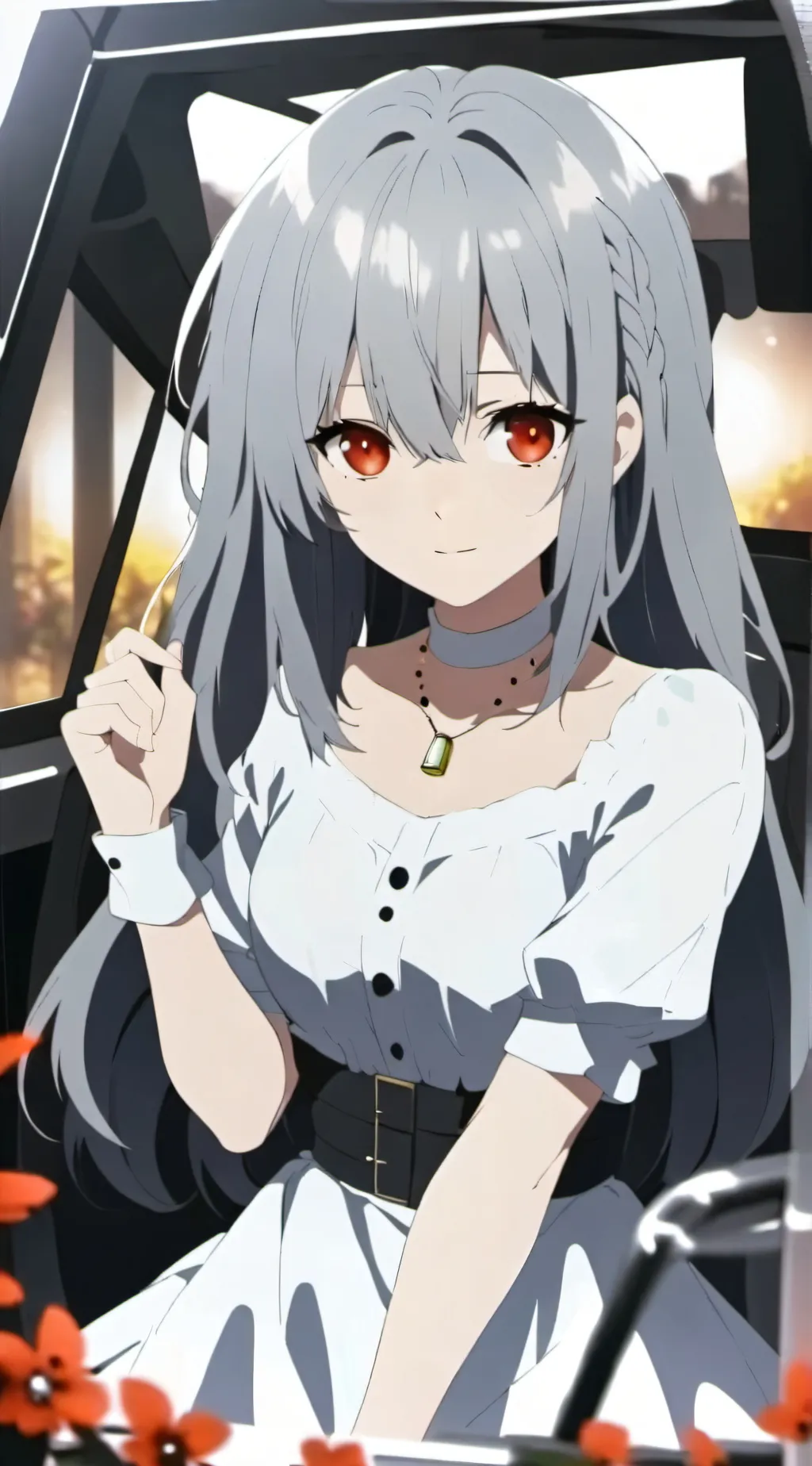 ai character: Rose background