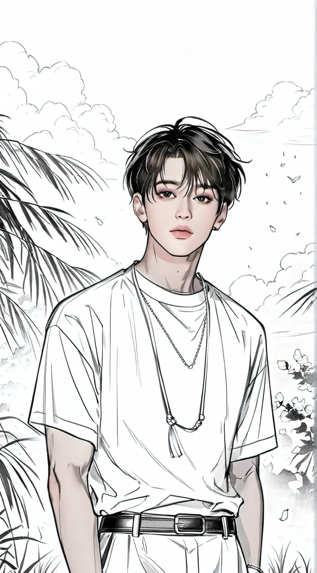 ai character: BangChan background