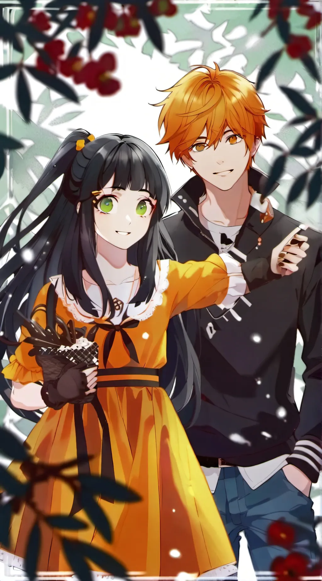 ai character: Sally and Jonathan background